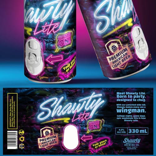 Shawty New Beer Can Brand