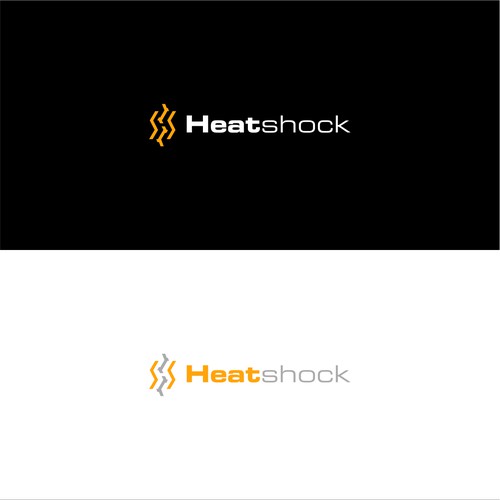 unique initials logo concept for Heatshock