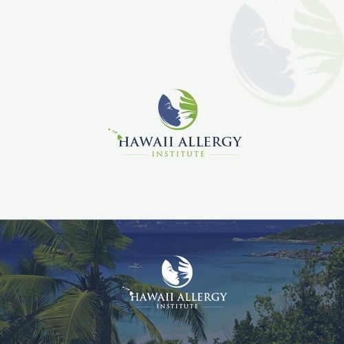 Create a professional logo for Hawaii Allergy Institute