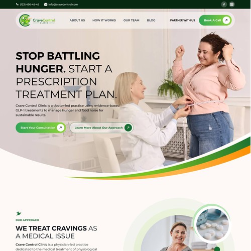 GLP-1 Weight Loss Clinic Website