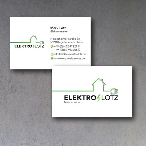 Visitenkarten Elektro Lotz