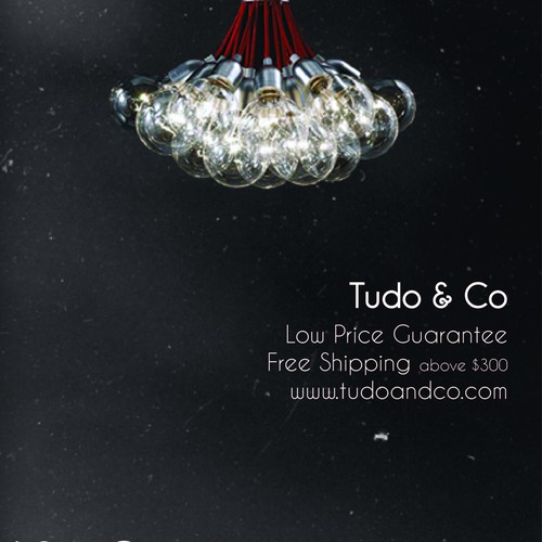 Create an attention-grabbing advertisement flyer for Tudo&Co