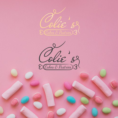 Logo design for Colie's Cakes & Pastries