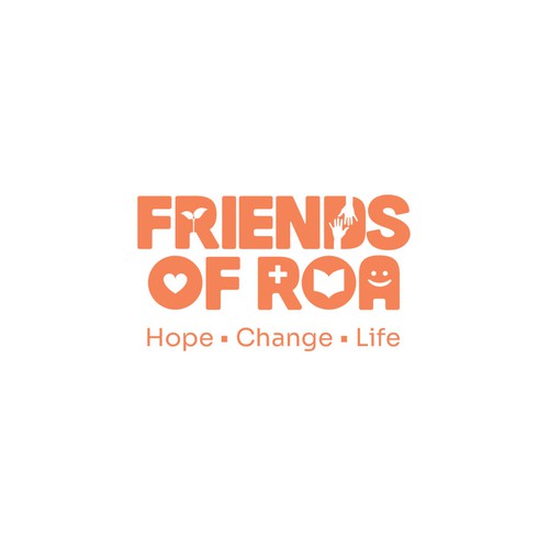 Friends of Roa Logo Design