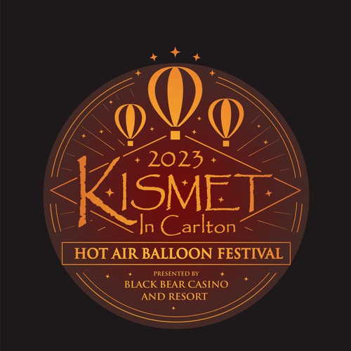 Hot air balloon logo