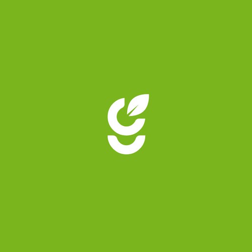 The logo is for a plant app where users can take care of their plants.