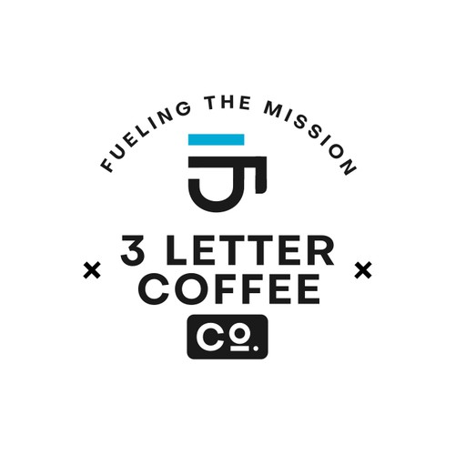 Modern logo concept for coffee company
