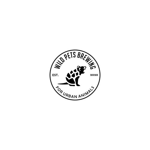 Fun  smart logo for brewery