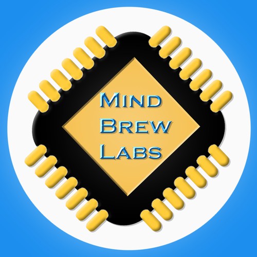 Eye catching Mind Brew Labs Logo