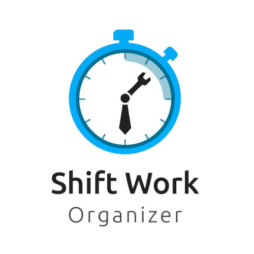 Logo concept For shift work organizer app