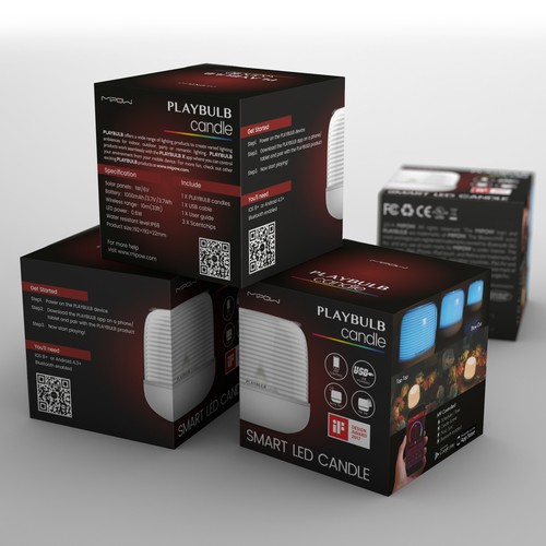 Mipow Playbulb product family package design