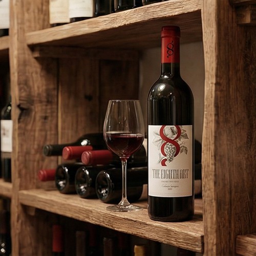 The Eighth Art - Premium Wine Label Design
