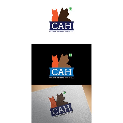 Re-create a logo for an Animal Hospital