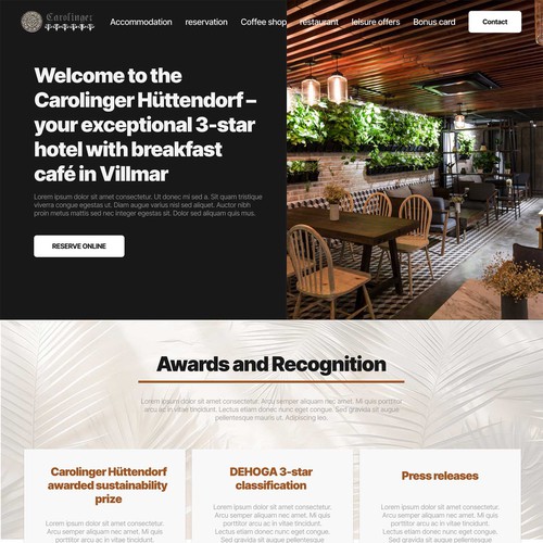 Landing Page Design