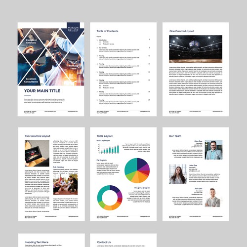 MS Word/Google Docs Template Design