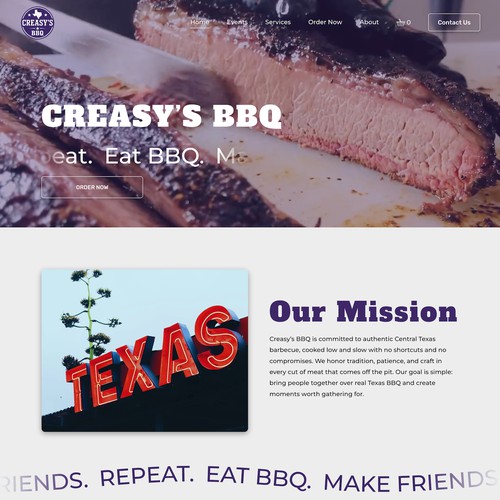 Creasy's BBQ Catering Design