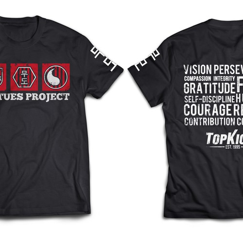 Create a capturing design to promote, educate and inspire others about our Virtues Project!