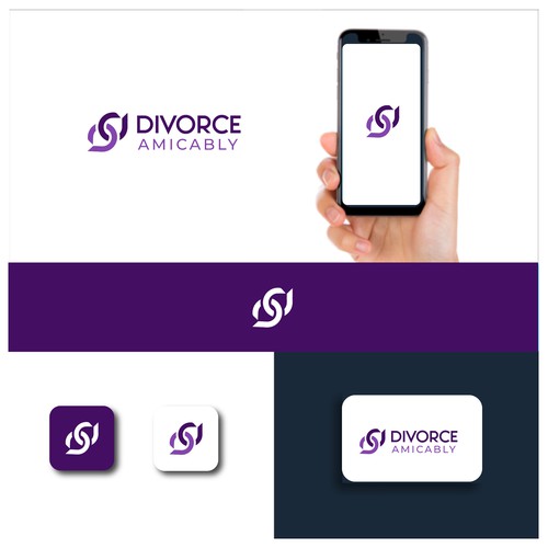 Logo for a new, healthy way for reasonable people to divorce