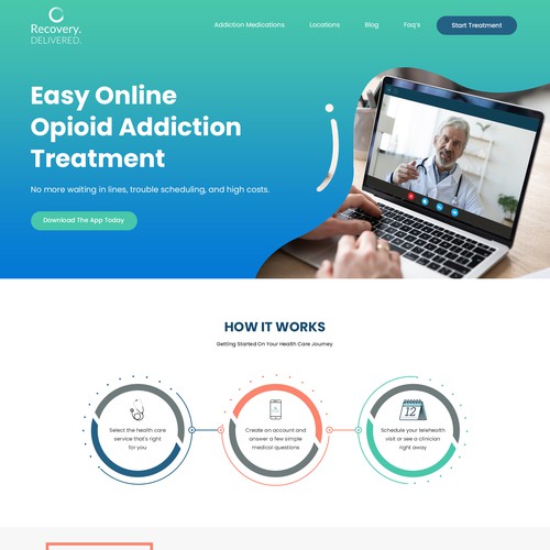 Landing Page Design