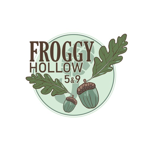 Froggy Hollow 5 & 9 Emblem Logo