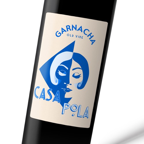 Casa Pola Wine Bottle Design