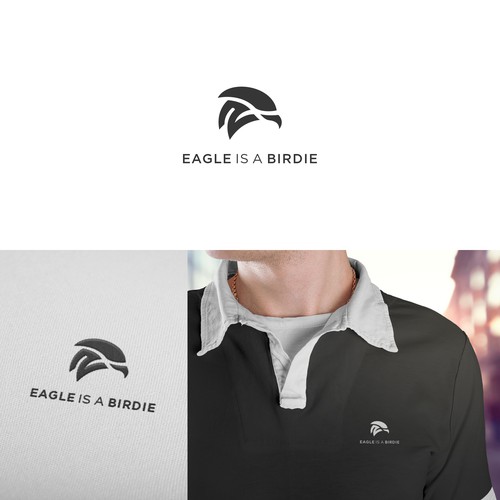 logo concept for EAGLE IS A BIRDIE