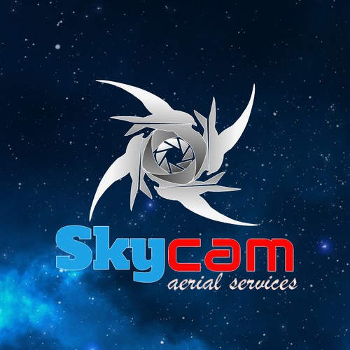 negative space logo