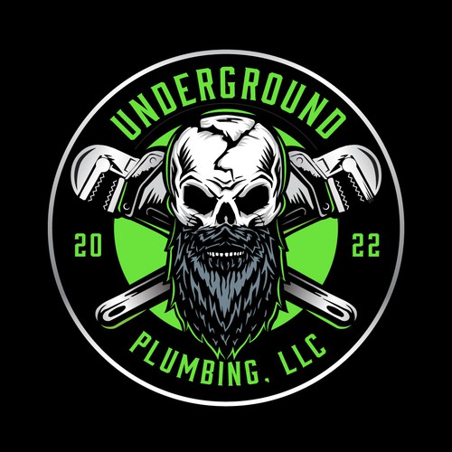 Underground Logo Concept for Plumbing Service