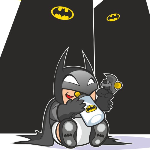 Batman baby announcement