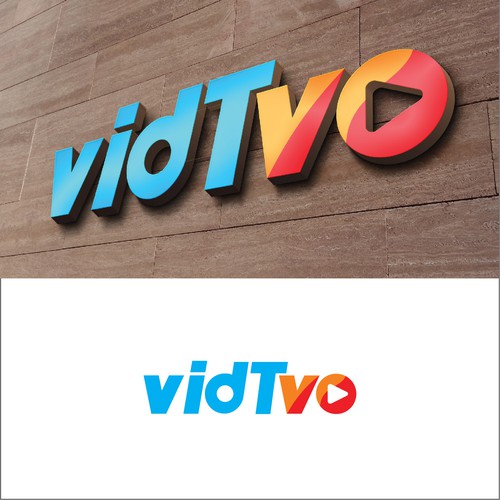 Logo concept for vidTvo