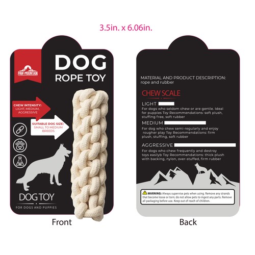 Paw Mountain Packaging Design
