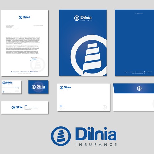  Stationery design for DILNIA.
