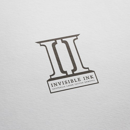 Invisible Ink minimal logo