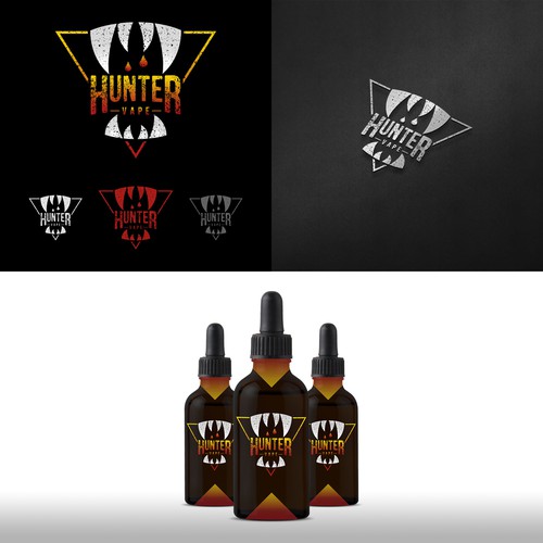 Logo design for a vape e-liquid brand (a variation)