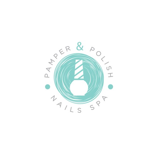 Pamper & Polish Nails Spa – Logo Design