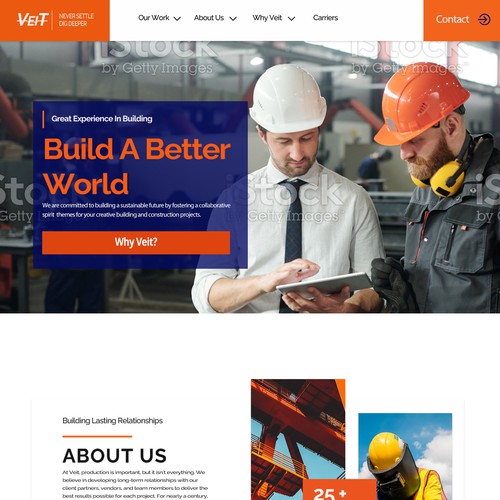 Construction Website Design