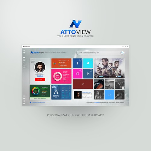 AttoView Browser UI/UX