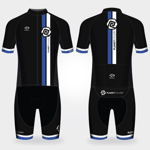 Planet Cyclery cycling kit design