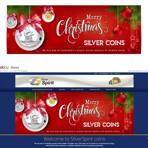 Christmas web slider