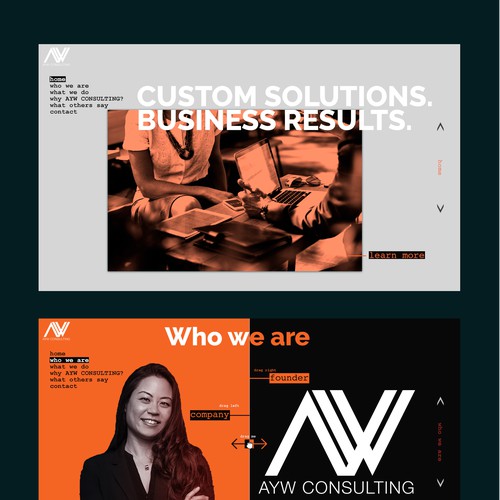 Site design for business