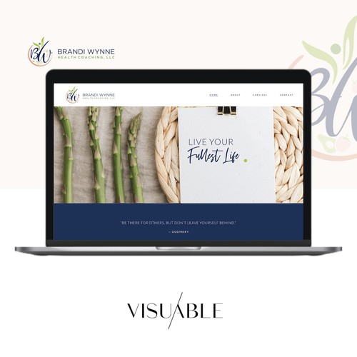 Squarespace Website for Health Coach