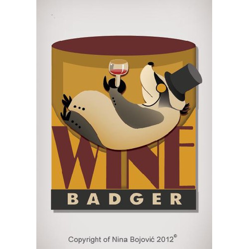 Wine label logo