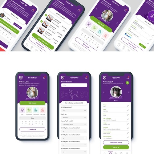 Online veterinary consultation App