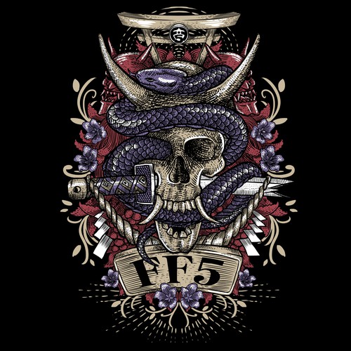 FF5 t-shirt design