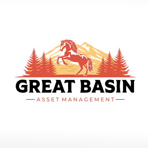 Mustang Logo for Great Basin Asset Management