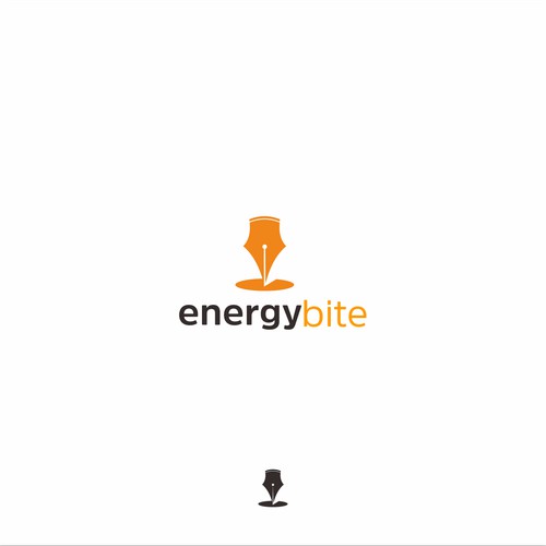 energy bite logo concept