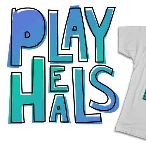 Play Heals Logo and T-shirt Design