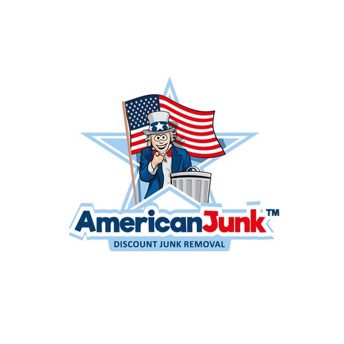 Logo concept for a Junk Removal services company.