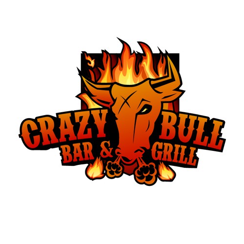 Crazy Bull Bar & Grill Logo