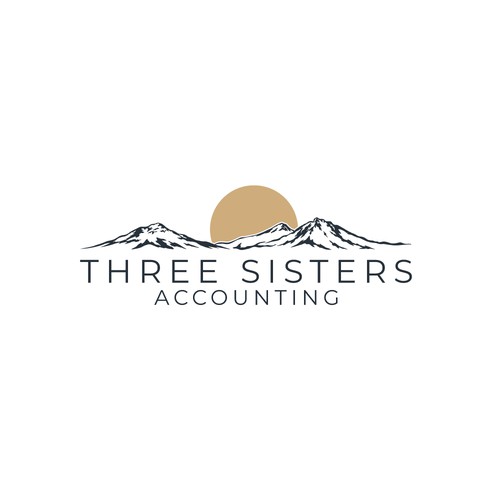 Three Sisters Accounting Logo Concept